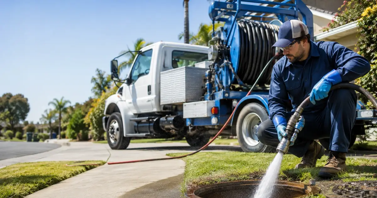 Hydro jet sewer cleaning Mc Kittrick