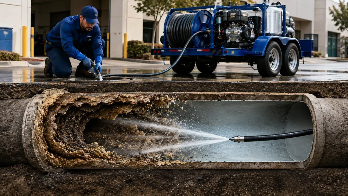 Sewer Pipe Descaling in Mc Kittrick